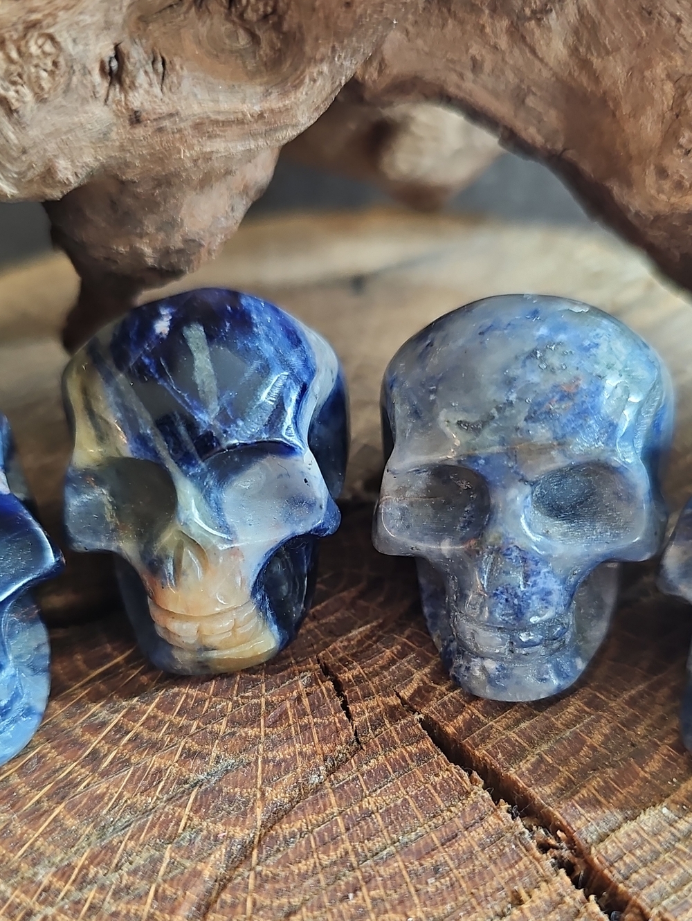 Lot Of Four Crystal Skulls - Picture 4 of 7